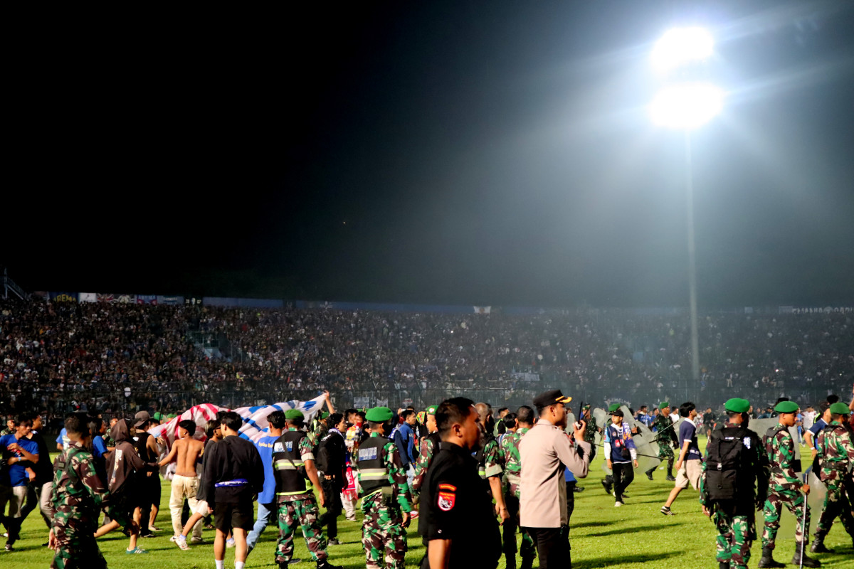 More than 100 fans have reportedly died at a soccer game in Indonesia.