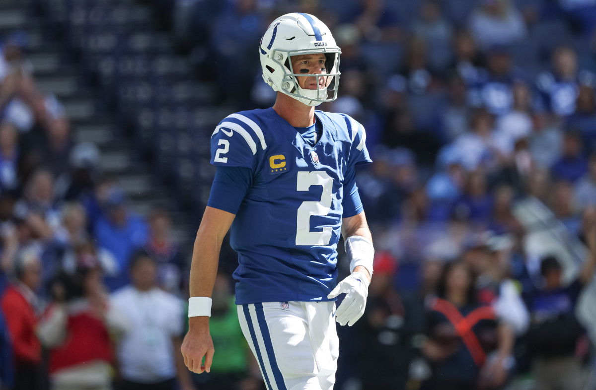 Matt Ryan playing for the Indianapolis Colts.