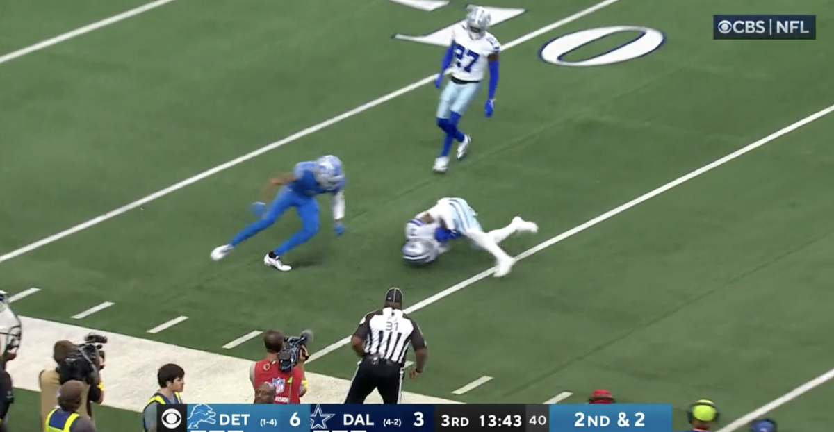 Detroit Lions vs Dallas Cowboys live online: Diggs interception