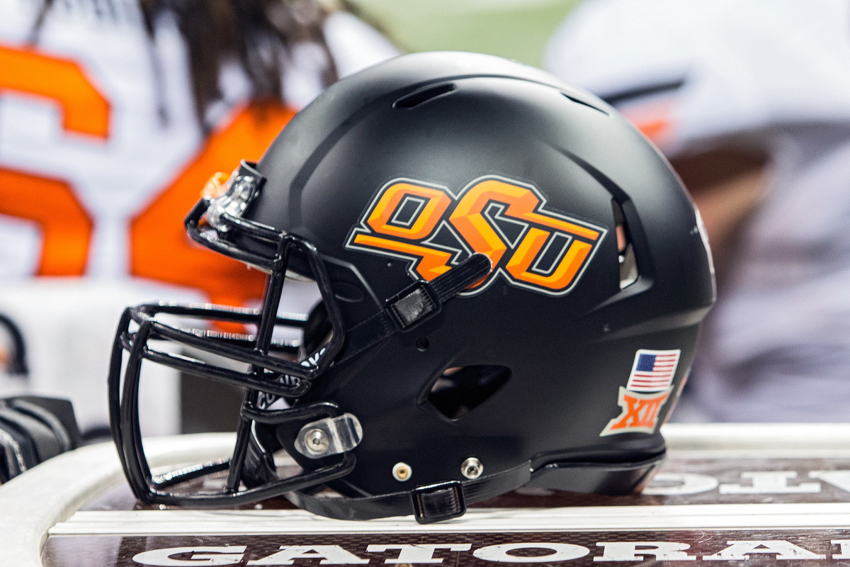 Oklahoma State Cowboys helmet
