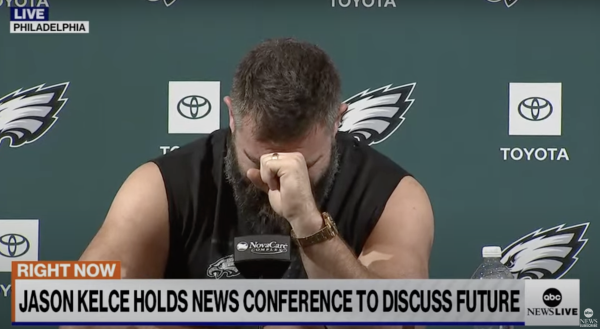 Jason Kelce's Retirement Speech Named 'Best Of All-Time' - The Spun