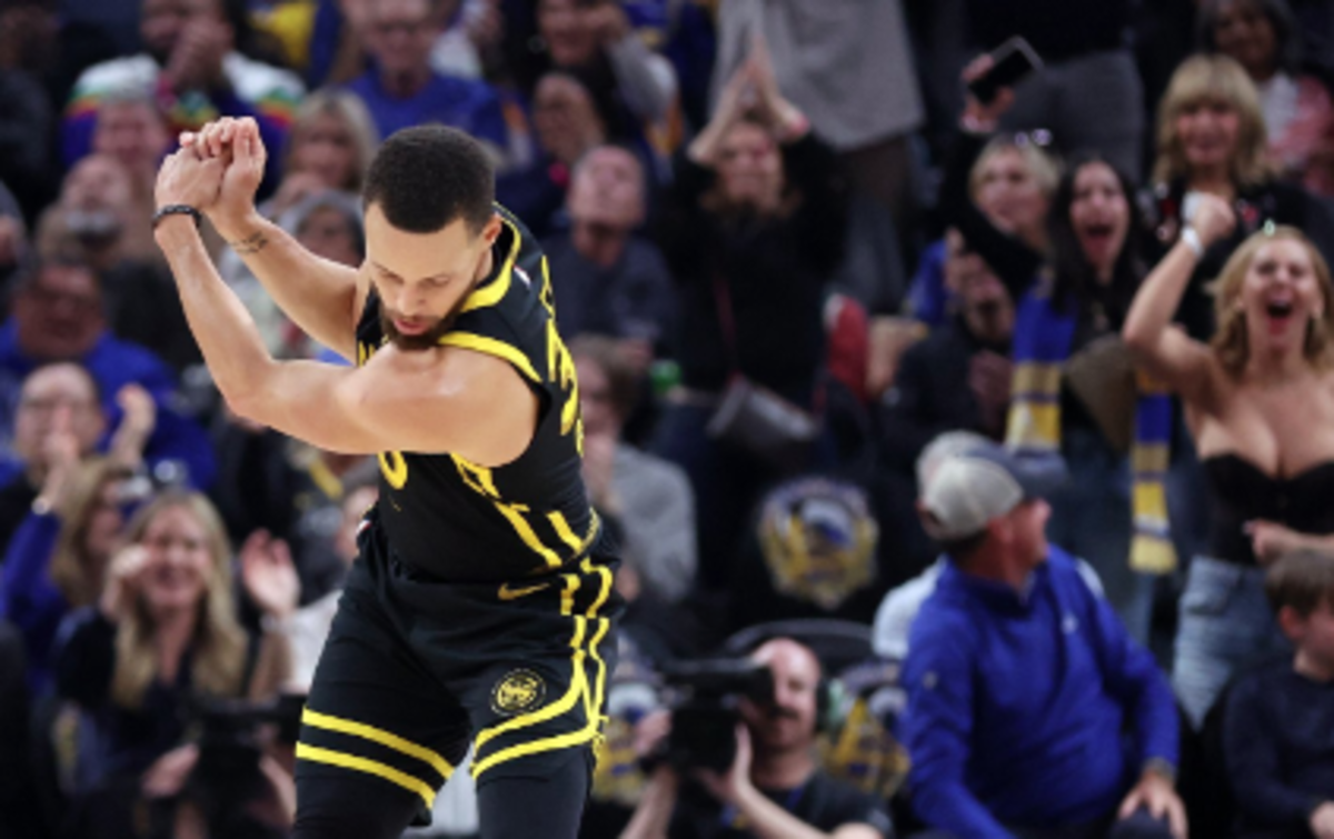 Woman Who Went Viral In Steph Curry Photo Has Been Identified - The Spun