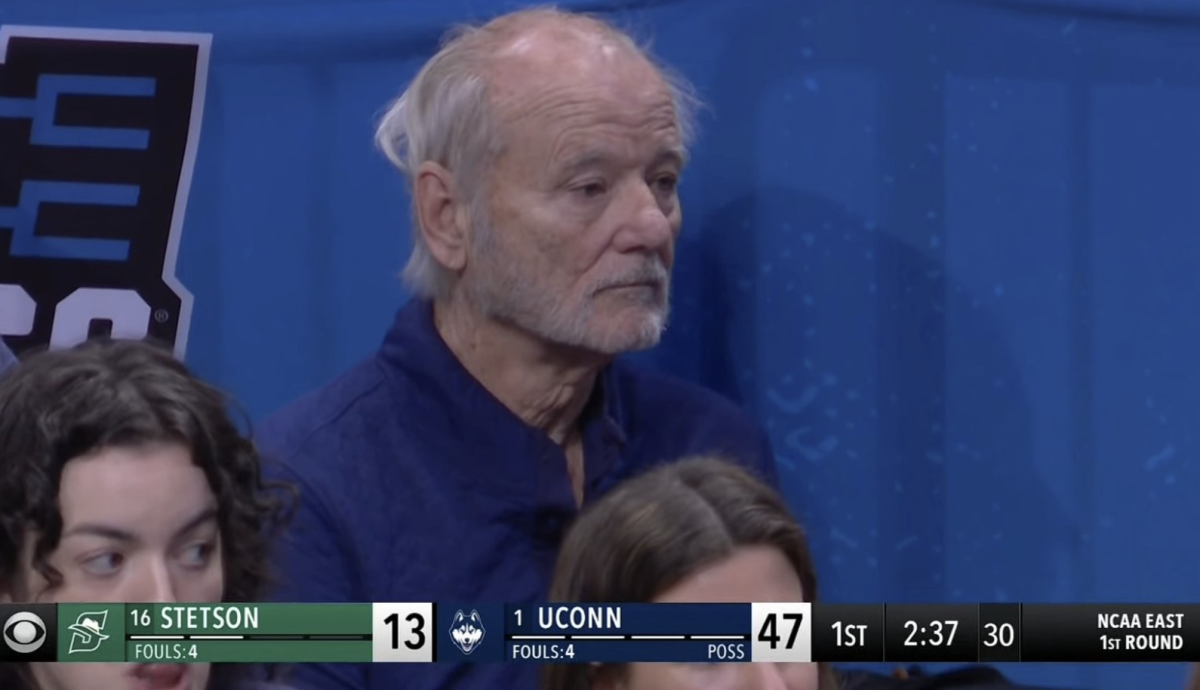 Photo Of Bill Murray At UConn Game Going Viral Friday The Spun