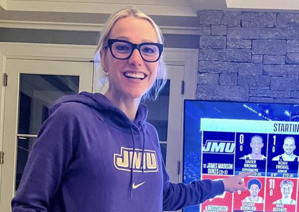 Photo: Lindsay Czarniak Is Ready For James Madison vs. Duke - The Spun