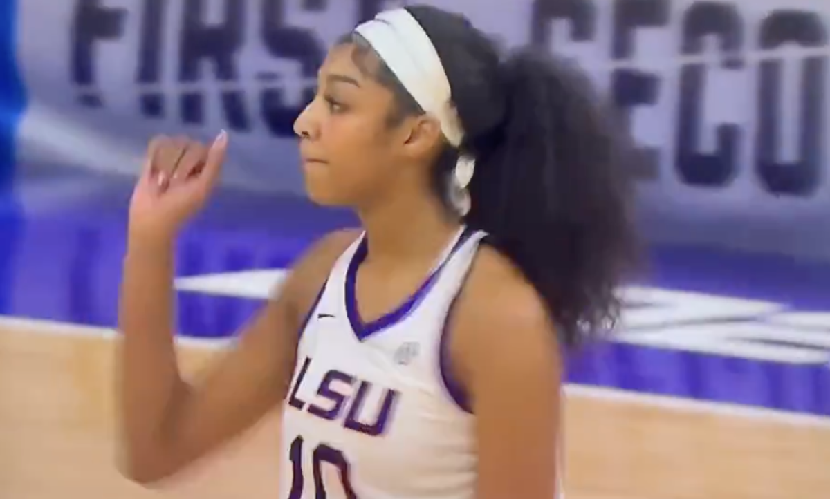 Video: Angel Reese Taunts Opponent, Makes Her Cry - The Spun