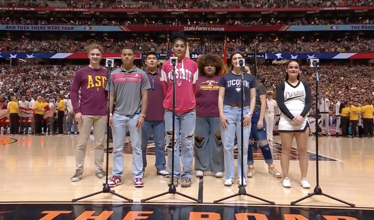 Fans Loved The Final Four National Anthem Performed By The Athletes