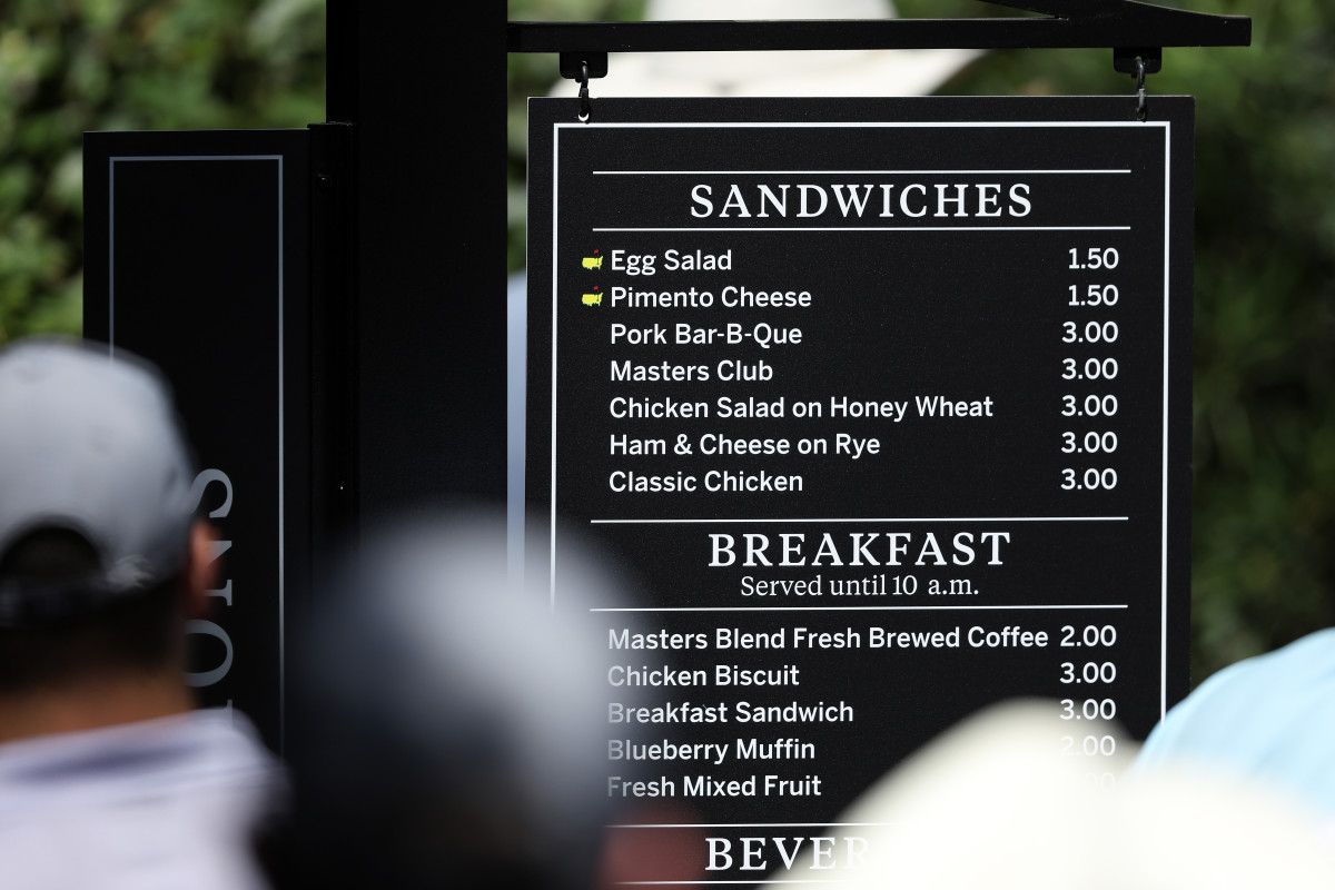 Here's How I'd Spend 20 On Concessions At The Masters The Spun