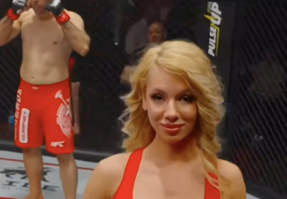 MMA Fighter Getting Ripped For 'Classless' Ring Girl Move - The Spun