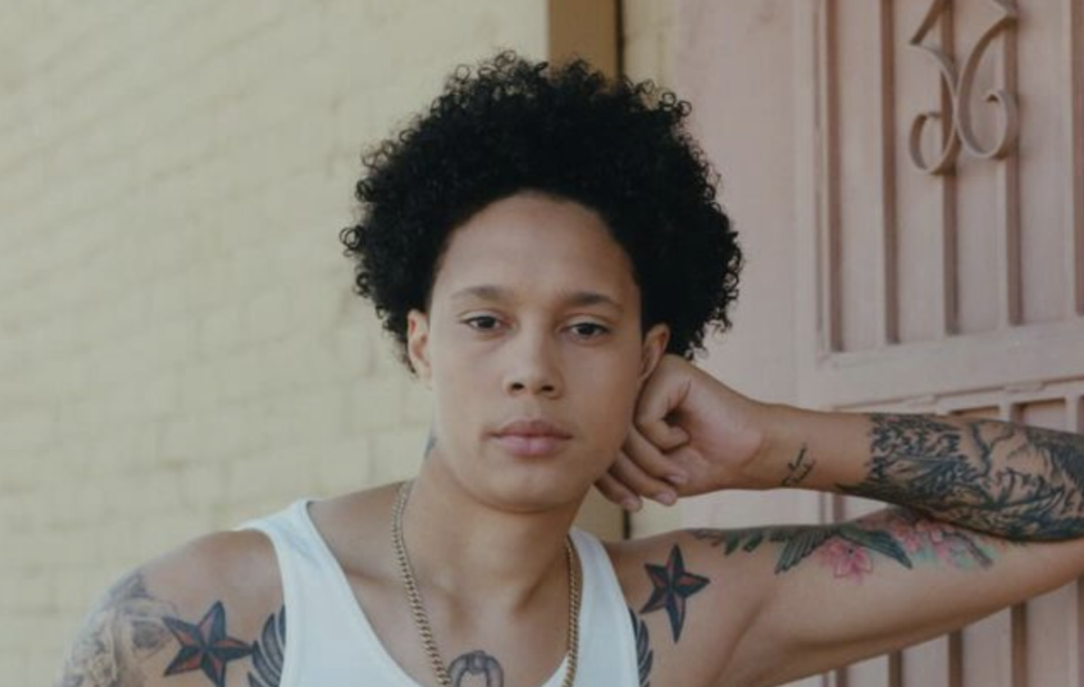 Brittney Griner Poses In White Tank Top For Magazine Cover - The Spun