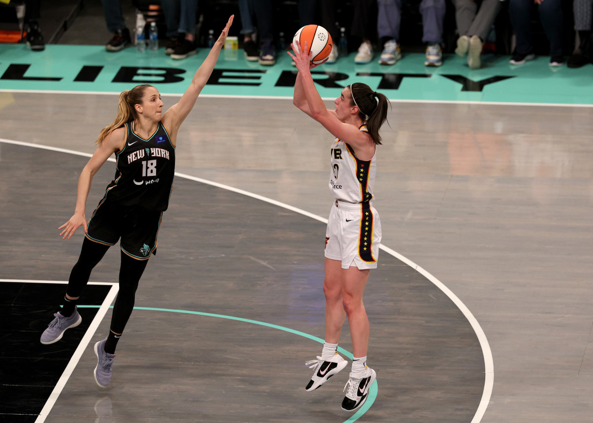 Caitlin Clark Reveals What Her 1st Time Playing In New York Was Like