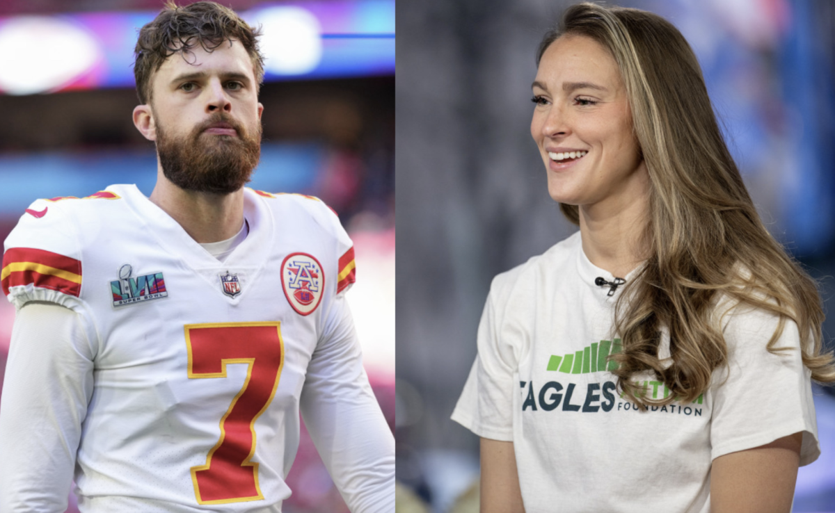 Jason Kelce's Wife, Kylie, Breaks Silence On Harrison Butker's Comments(01)