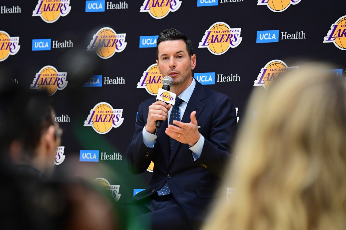 JJ Redick Is Taking Heat For Cursing At His Lakers Press Conference ...