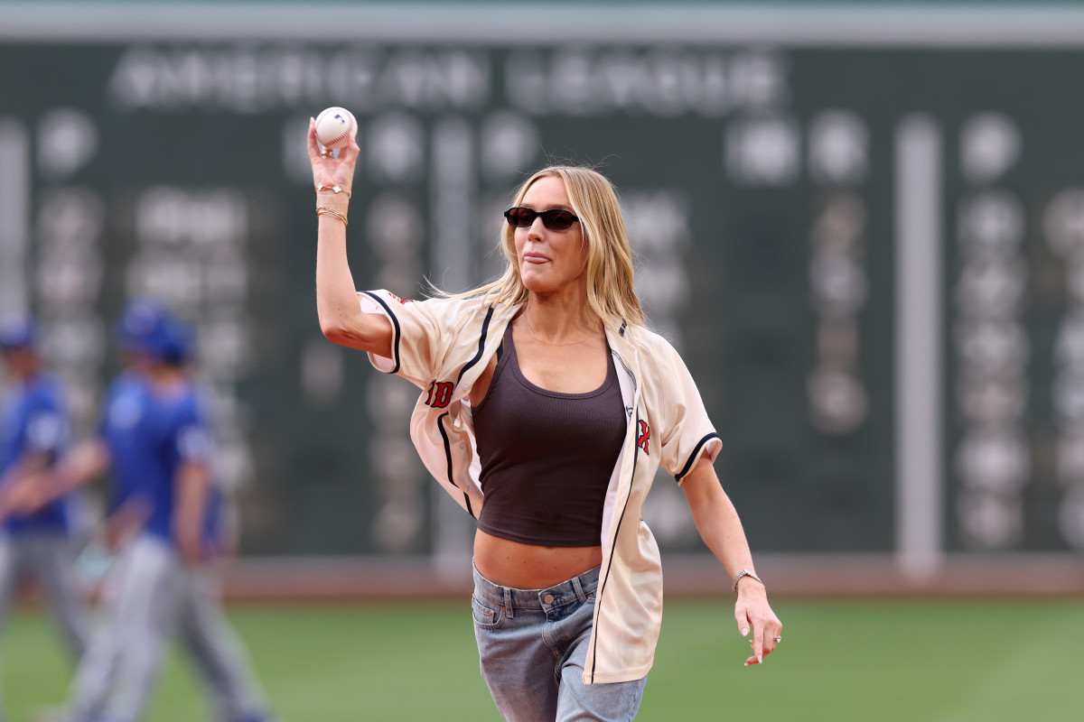 Video: Alex Cooper Threw Out First Pitch At Fenway Park Wednesday - The Spun