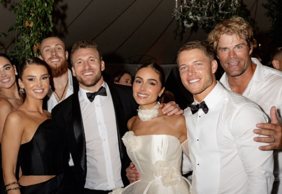 Photo Of Greg Olsen At Christian McCaffrey's Wedding Is Going Viral ...