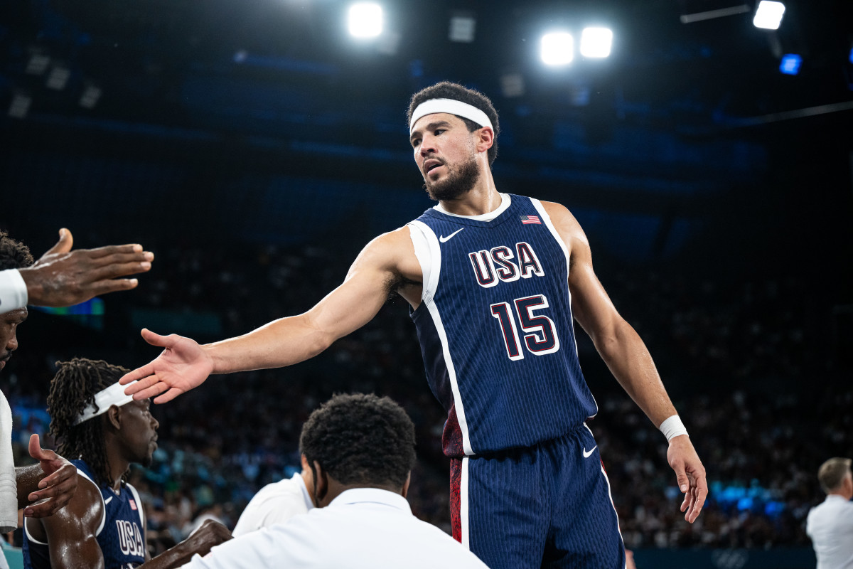 Devin Booker Called Out Serbia's Captain After Team USA's Comeback Win