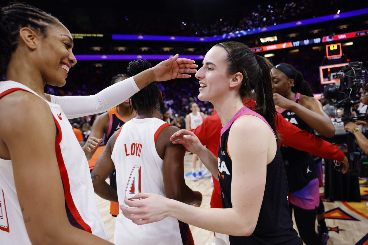 WNBA Star A'ja Wilson Hated Playing In Front Of Caitlin Clark's Fans - The  Spun