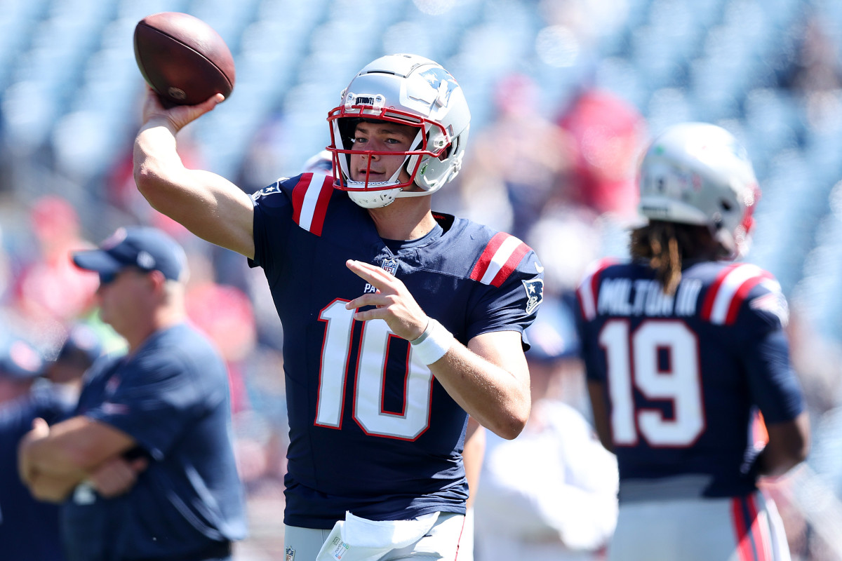 Patriots Rookie QB Drake Maye Is On The Injury Report Today The Spun