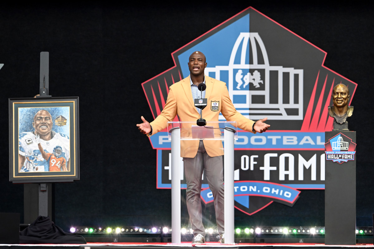 DeMarcus Ware's Controversial Hall Of Fame Display Is Making Headlines