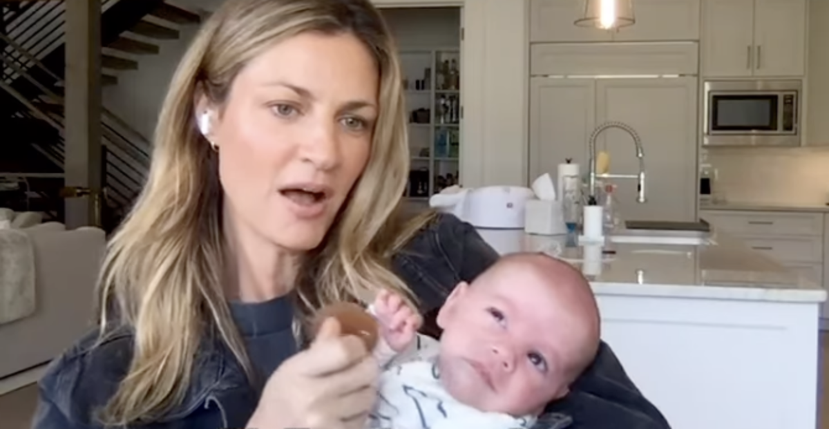 Erin Andrews Shares Adorable Glimpse Of Her Newborn Son On Podcast ...