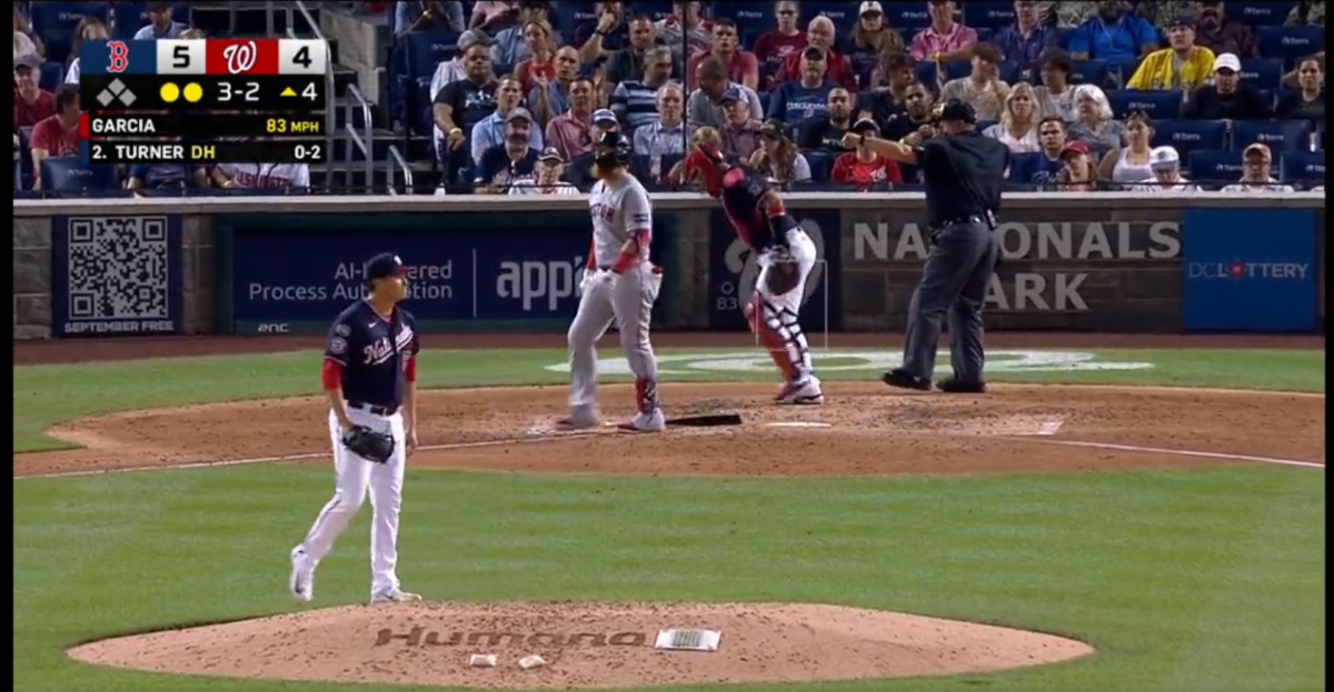 Nationals Announcer Couldn't Believe Justin Turner Strikeout Call