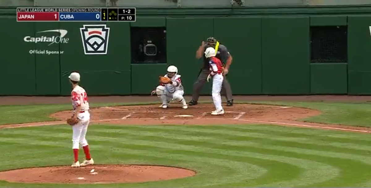 Little League World Series Umpire Makes Laughable Strike Call The Spun