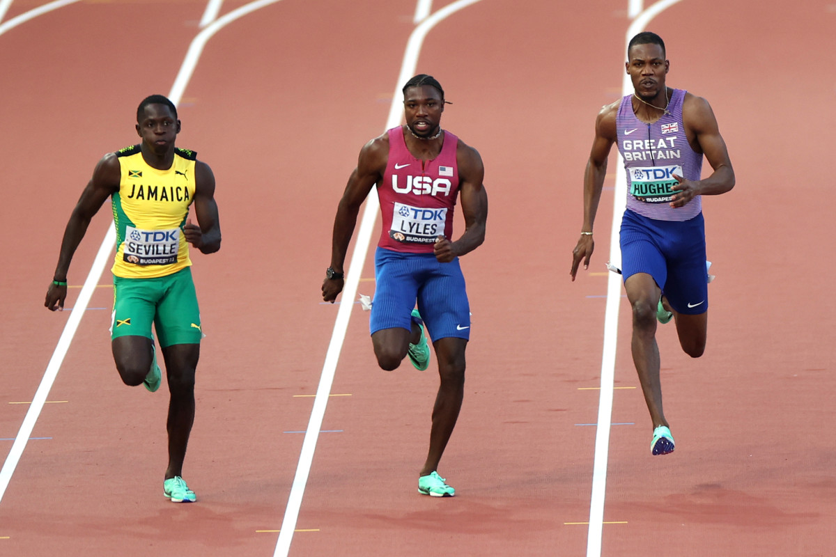 Noah Lyles Shocks World With 100M Dash World Championship The Spun