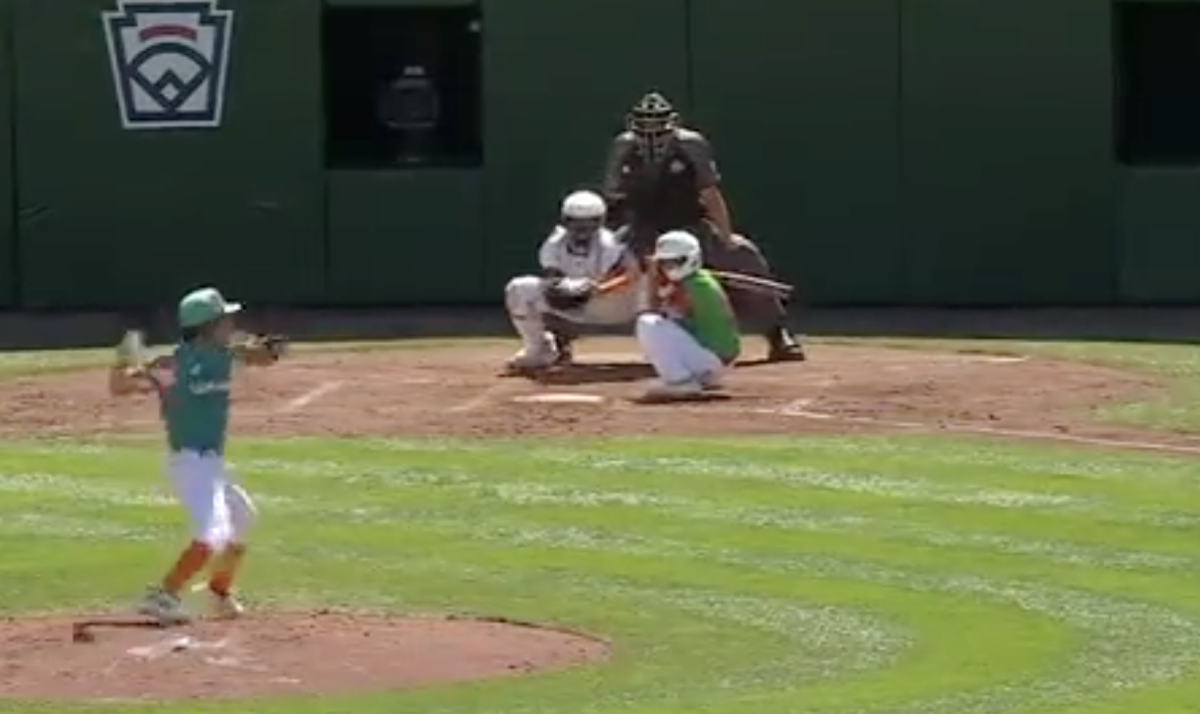 Fans Not Happy With Little League Player's Controversial Batting Stance