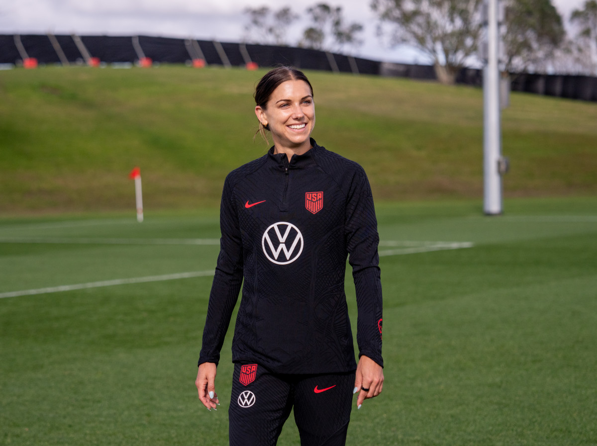 Alex Morgan - Game day game face. ESPN2 8pmET @qualcommstadium