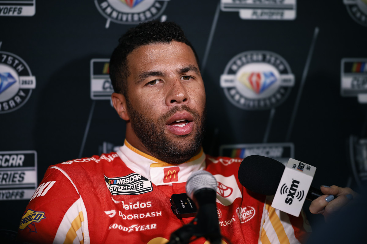 Bubba Wallace Had Blunt Response To Losing Pole To Kyle Larson - The Spun