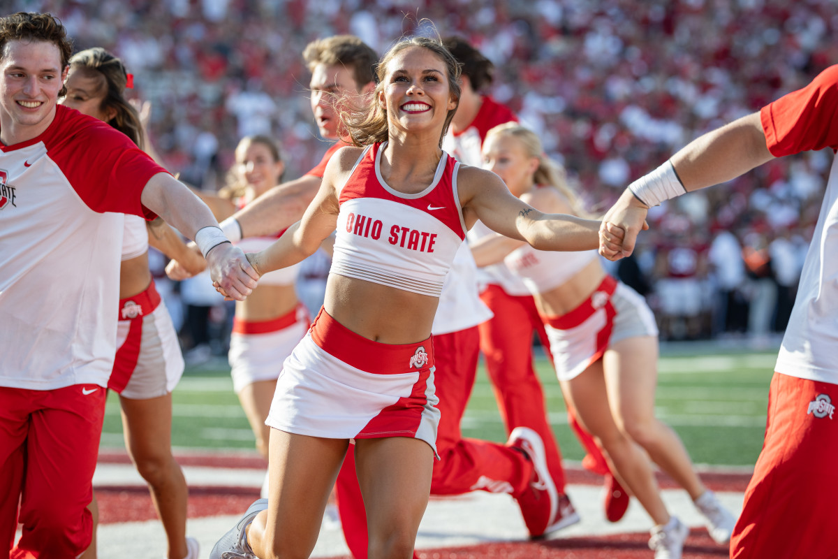 Meet The Ohio State Cheerleader Who Went Viral On CBS The Spun