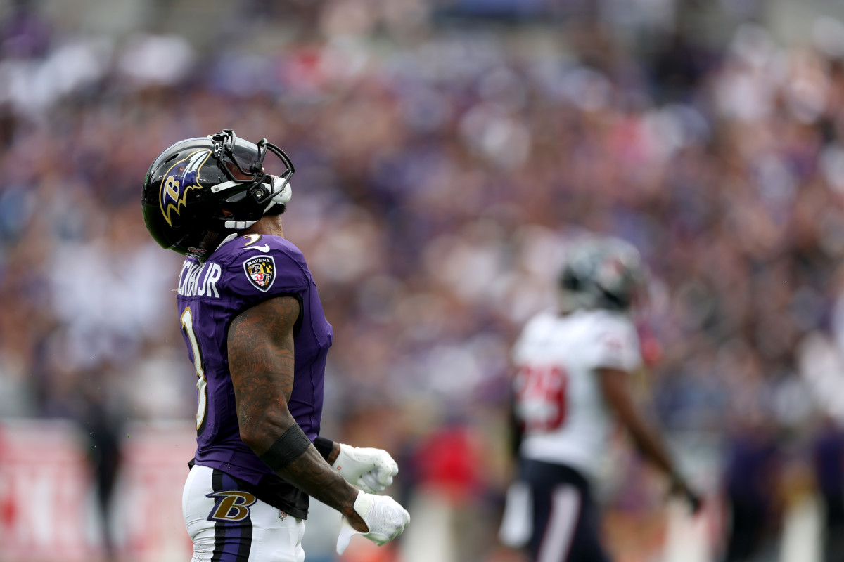 Ravens WR Odell Beckham Jr. avoids major injury