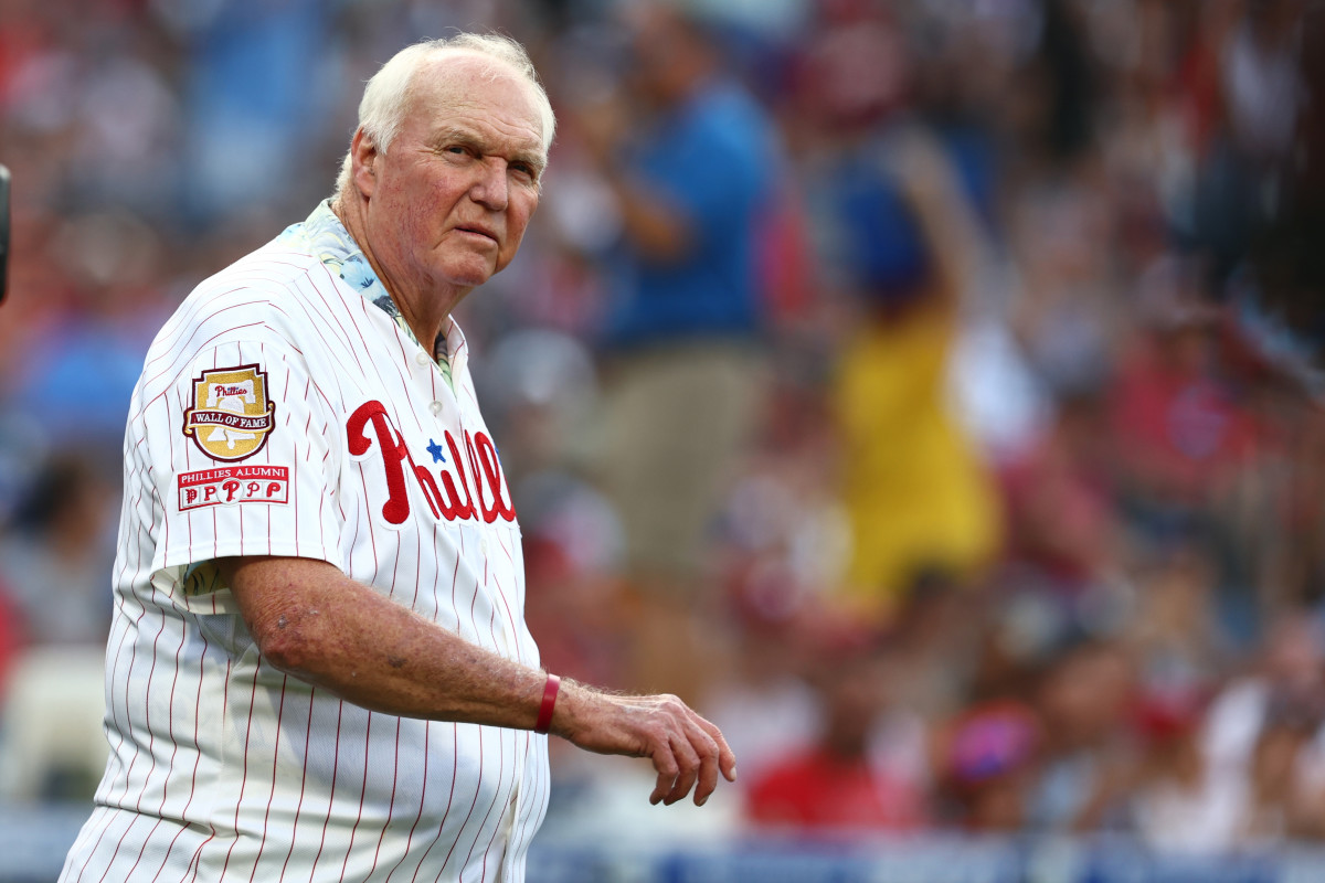 Charlie Manuel, who managed Phillies to World Series title, makes