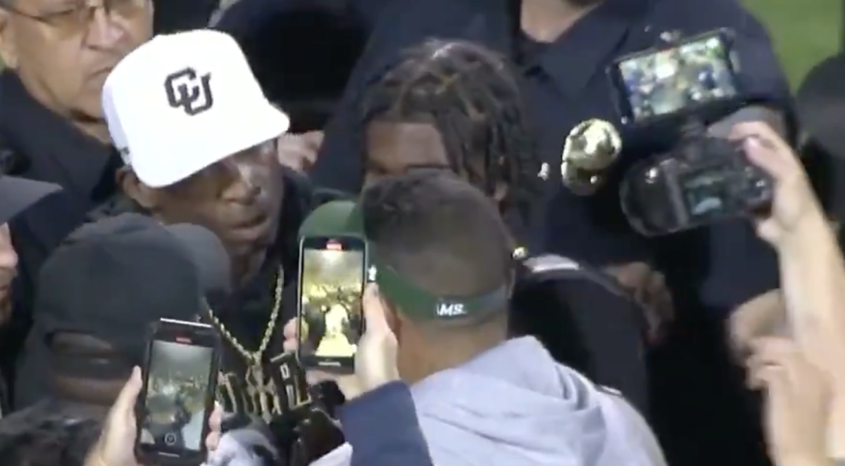 Deion Sanders' Postgame Handshake With Jay Norvell Goes Viral The Spun