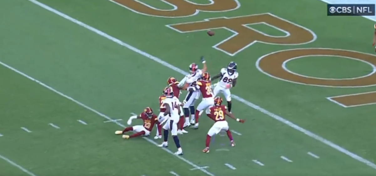 GIF: Bengals complete Hail Mary TD pass on final play of regulation