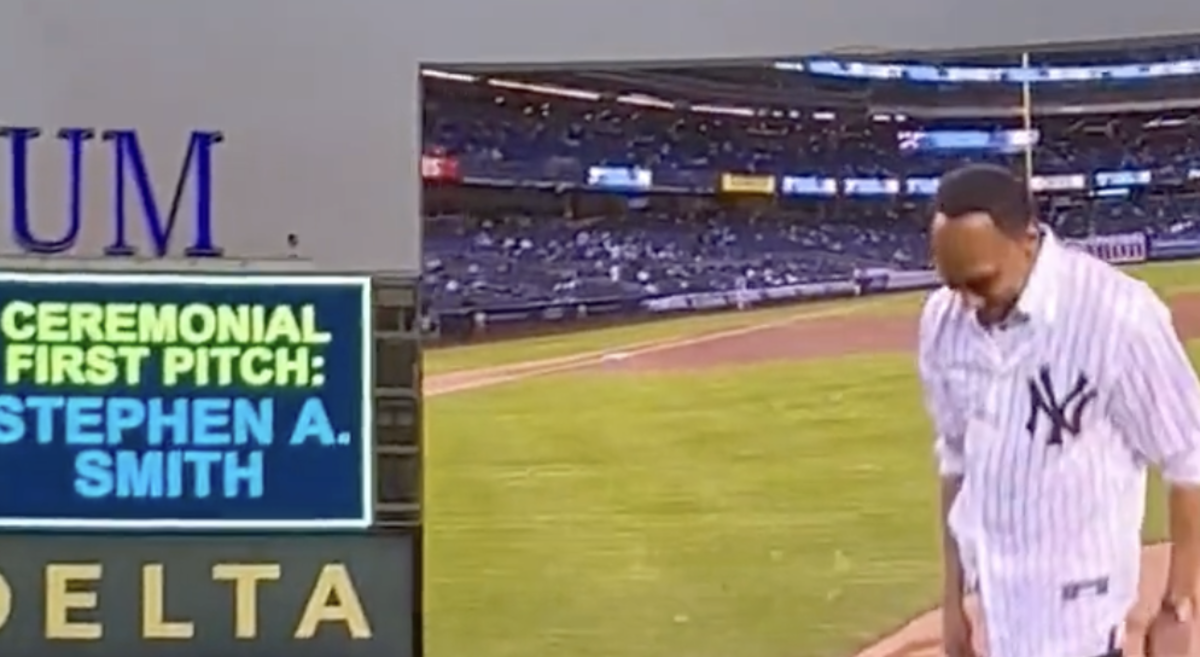 Fans React To Stephen A. Smith's 1st Pitch Before Yankee Game The Spun