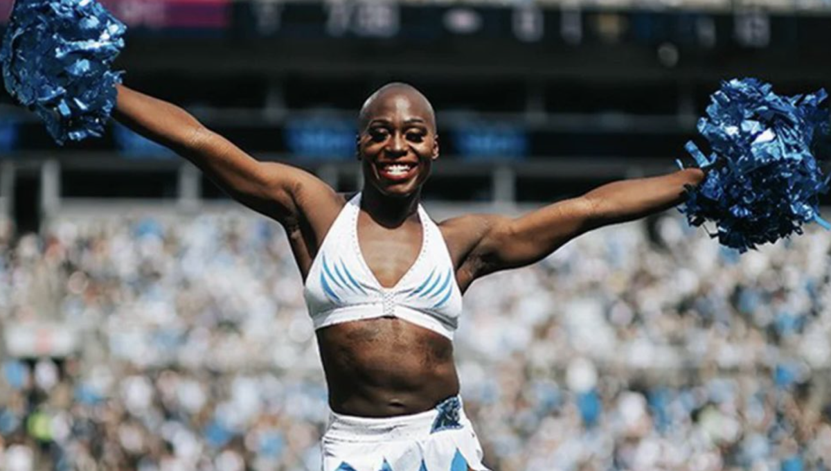 Panthers Cheerleader Going Viral During Monday Night Football