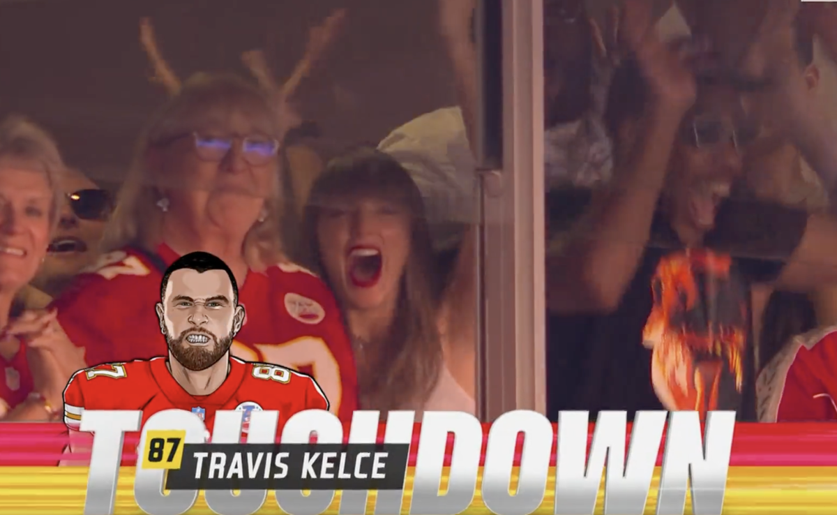 NFL Fans Are Obsessed With Postgame Video Of Taylor Swift - The Spun