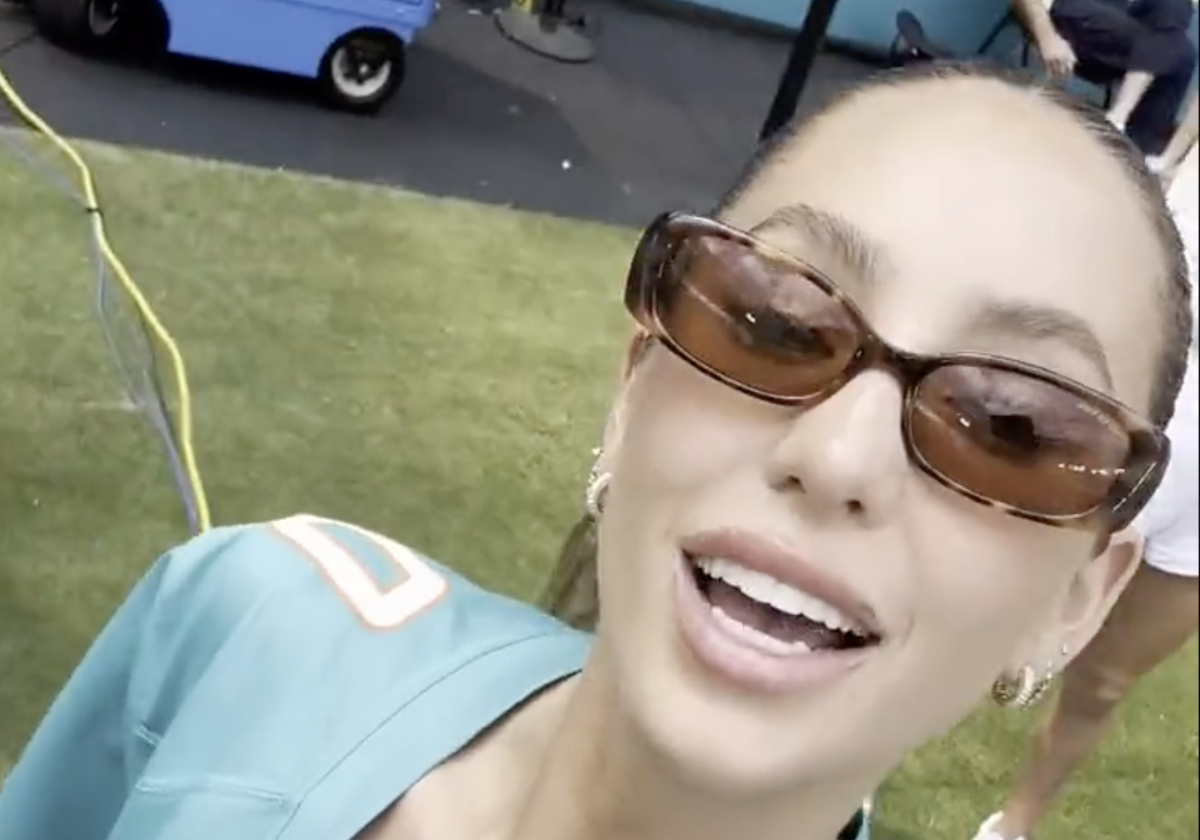 Miami Dolphins might need @alix earle at every game from now on