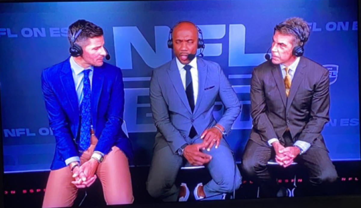 ESPN's Dan Orlovsky Wearing Questionable Outfit In London Today