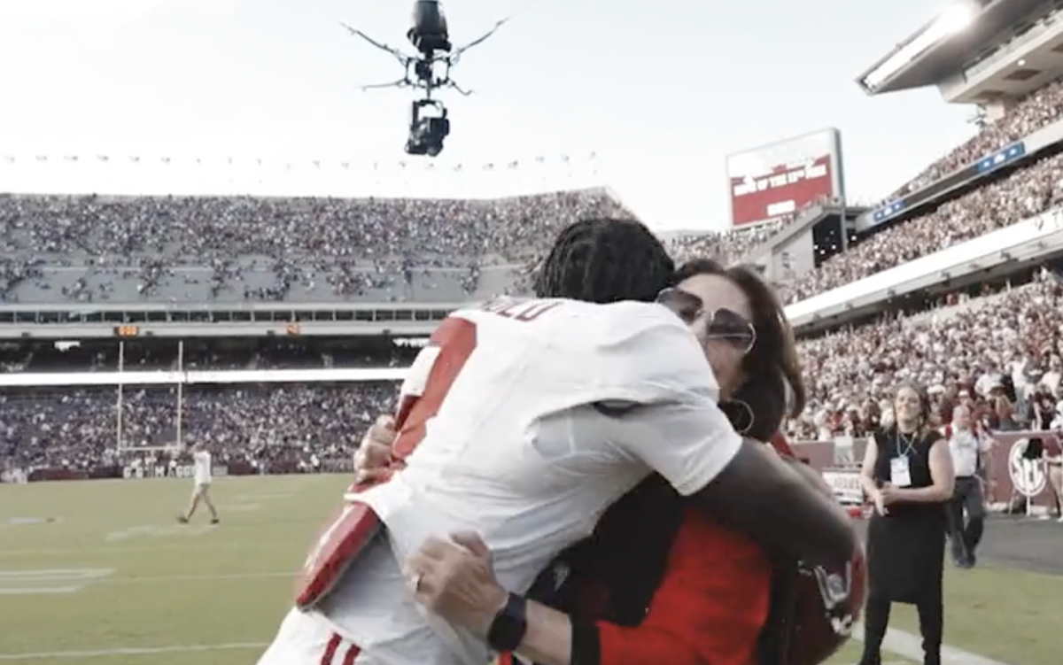 Video Of Nick Saban's Wife Went Viral Following Alabama's Close Win - The  Spun