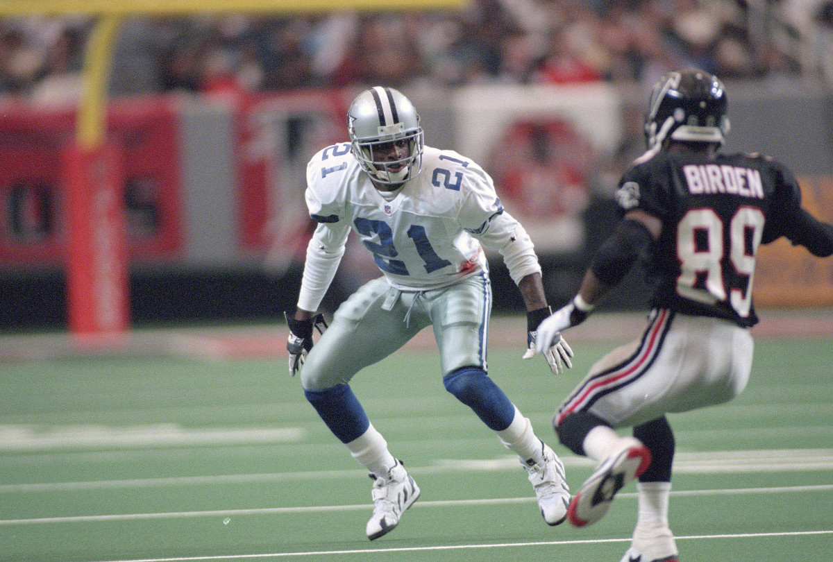 Today in Postseason History: Deion plays for Falcons, flies to