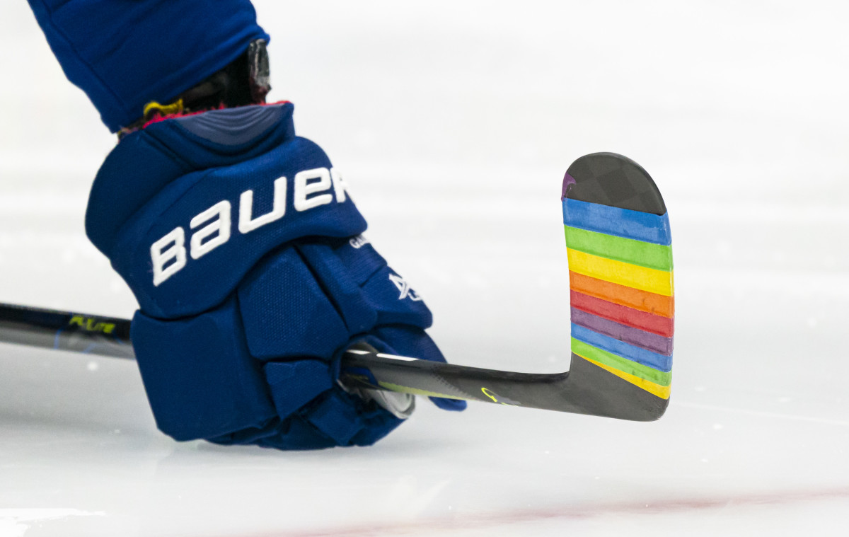Canucks to wear rainbow-coloured pride jerseys prior to Tuesday's
