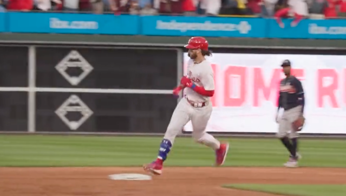 Video Shows Bryce Harper Staring Down Orlando Arcia After Home Run ...