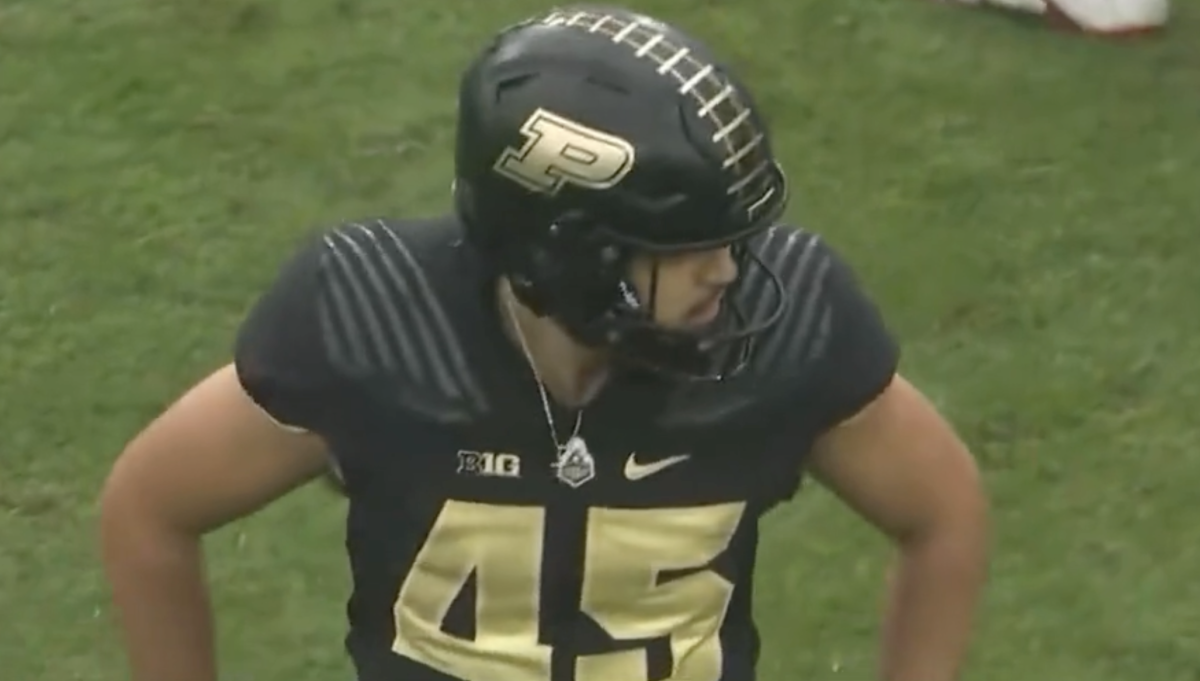 Purdue Kicker Had The Worst Field Goal Attempt Of The Season The Spun