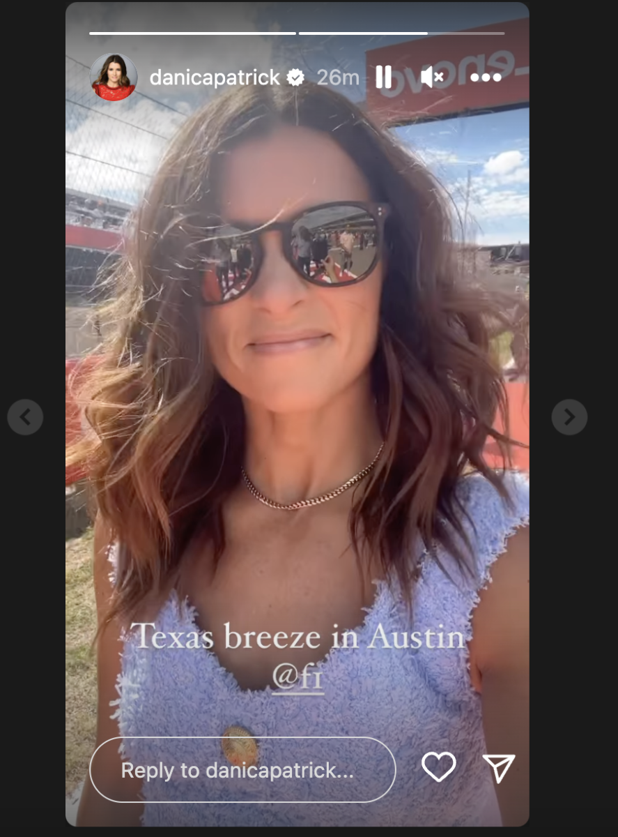 Danica Patrick Dons Special Outfit For Formula 1 In Texas The Spun 