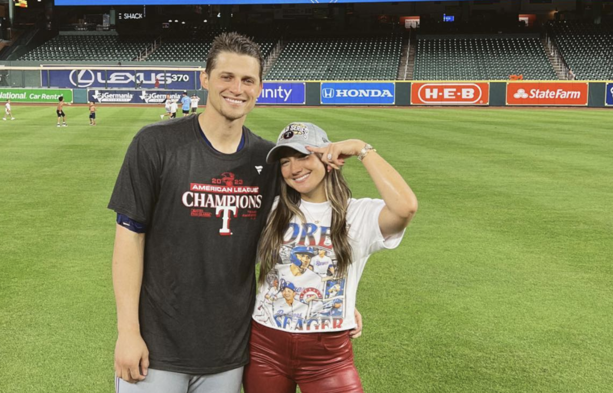 Corey Seager's Wife Goes Viral During The World Series Celebration