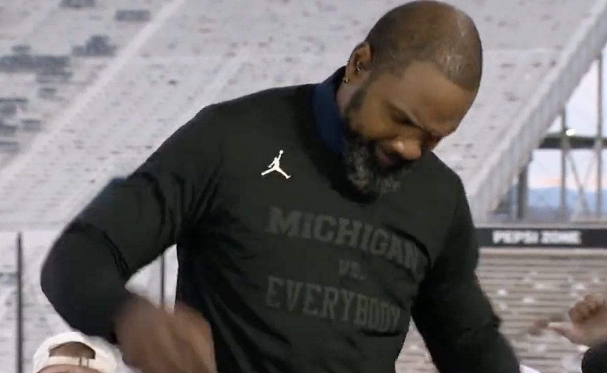 Charles Woodson Wore 'Michigan vs. Everybody' Shirt On Live TV The Spun