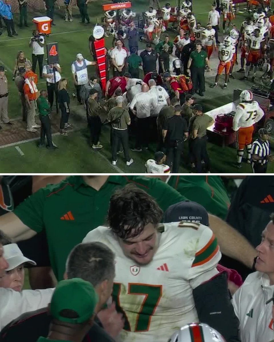 Miami QB Emory Williams Suffered Horrifying Injury During FSU Game