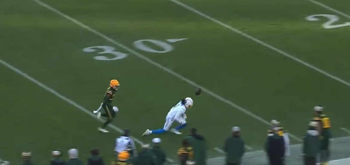 Video Chargers Wide Receiver Has Worst Drop Of Week 11 The Spun