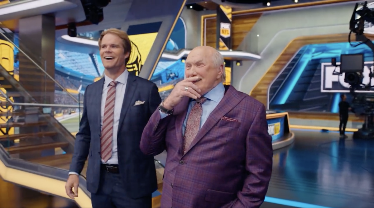 Terry Bradshaw Has Perfect Reaction To Greg Olsen Impersonating Him The Spun